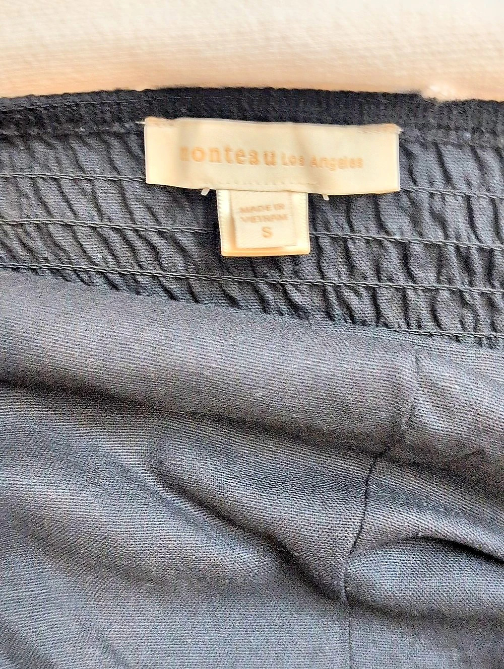 Monteau Los Angeles Black Wide Leg Jumpsuit Size Small Like New - Picture 2 of 11